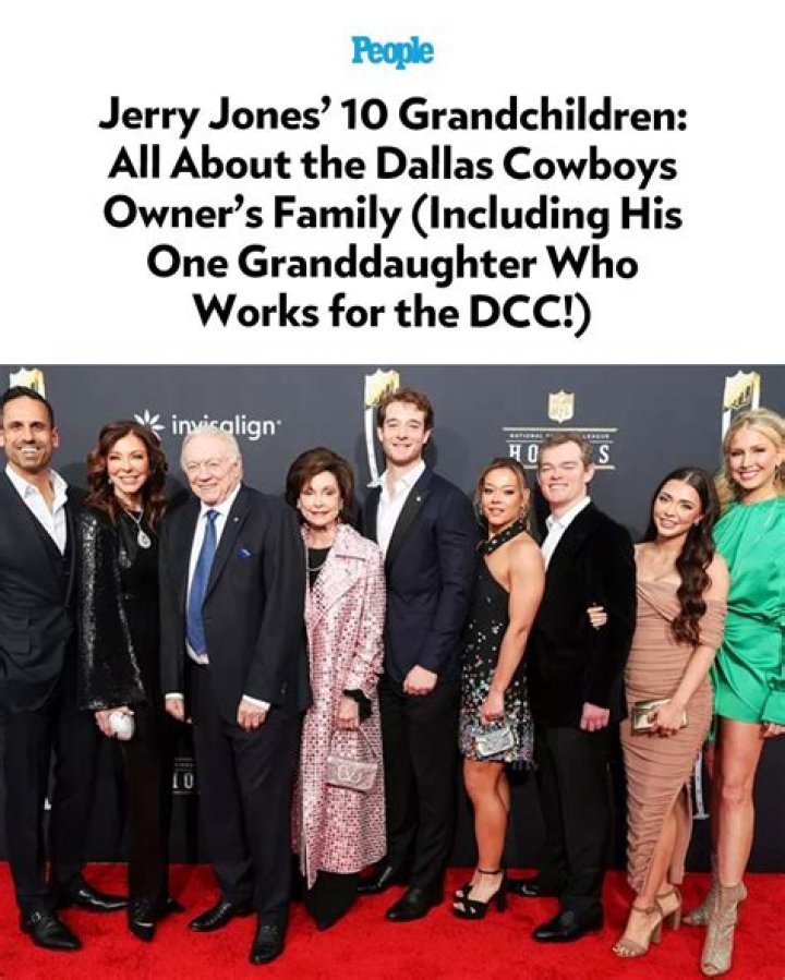 How Many Children Does Dallas Cowboys Owner Jerry Jones Have?