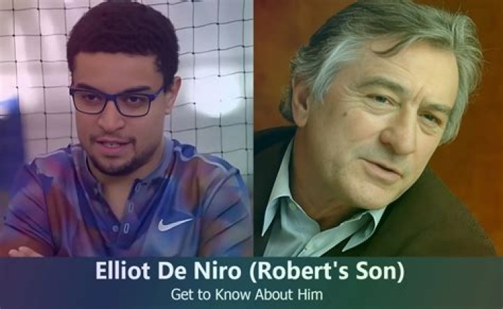 How Robert De Niro's Son, Elliot, Inspired His Acting Career