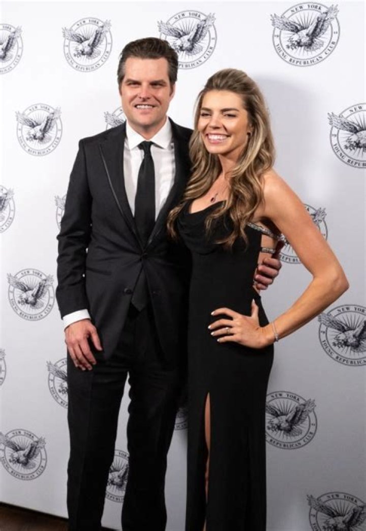 Matt Gaetz's Wife Stunning Picture - See Her Side-by-Side Comparison