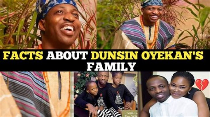 The Family Life Of Dunsin Oyekan: Wife And Children Revealed