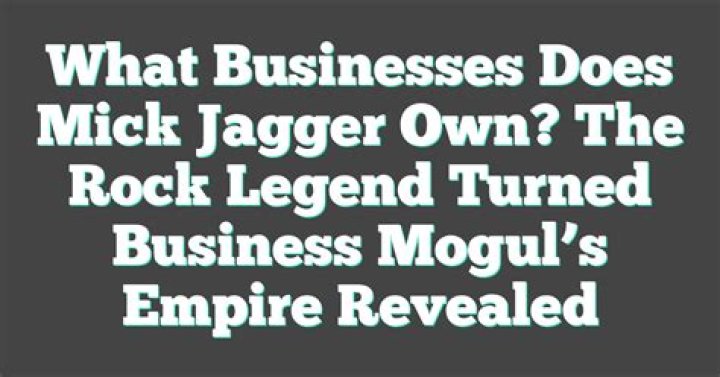 The Music Mogul's Business Empire