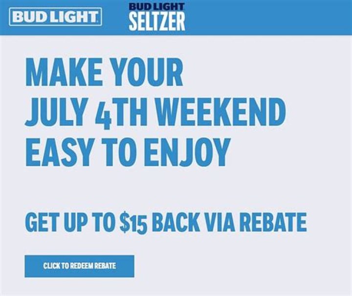 Unlock Your $15 Bud Light Rebate Today!