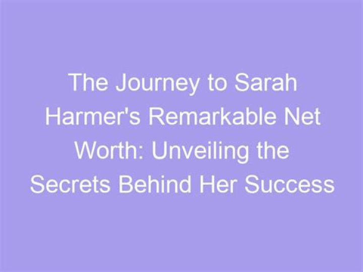 Unveiling The Secrets Behind Her Success